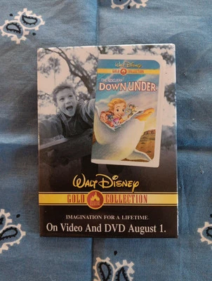 Vintage The Rescuers Down Under WaltDisney Gold Collection Promotional Movie Pin - Image 1 of 4