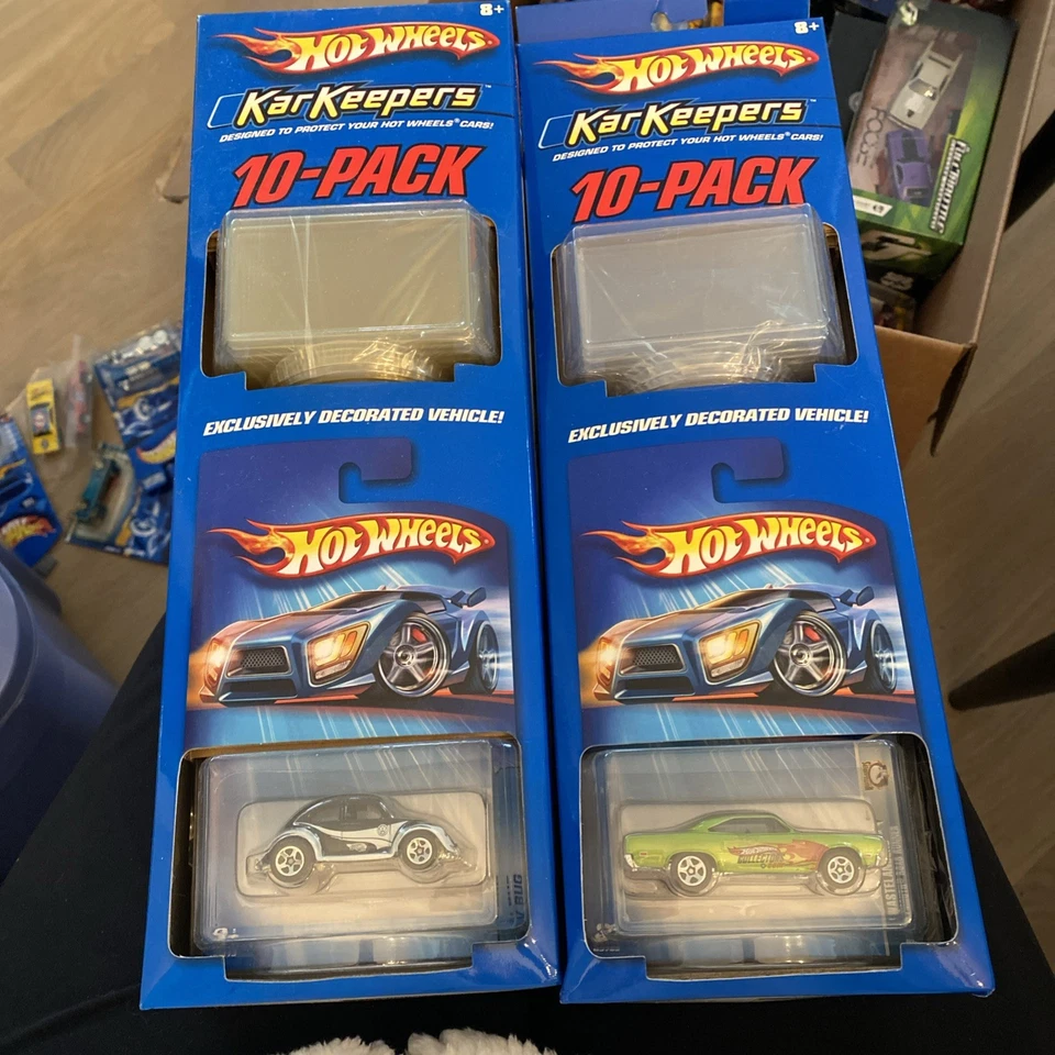 Hot Wheels 2004 Kar Keepers paquete de 10 protectores lote de 2 Foto 1 de 1