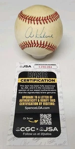 Al Kaline Signed Rawlings Official American League Baseball JSA COA TIGERS - Picture 1 of 3