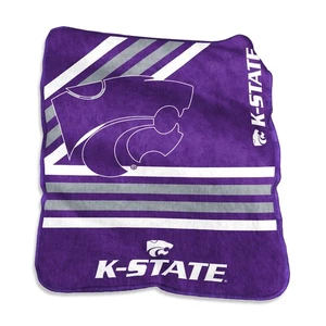 Kansas State Wildcats 50" x 60" Raschel Dorm Room Throw Soft Stadium Blanket - Picture 1 of 1