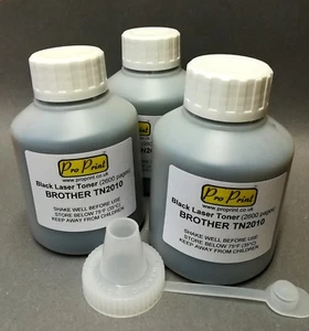 Toner Refill for Brother HL-2135W TN2010 Cartridges 3 Bottle Multi-pack - Picture 1 of 1