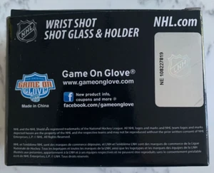NEW NHL WRIST SHOT SHOT GLASS GLOVE HOLDER LOS ANGELES LA KINGS GAME ON COMPANY - Picture 1 of 3
