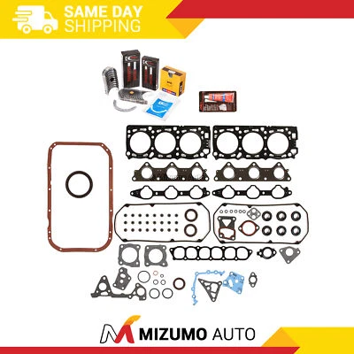 Full Gasket Set Bearings Rings Fit Mitsubishi Montero & Sport 3.0 6G72 - Image 1 of 4