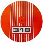 14" Round 318 Orange Air Cleaner Lid Kit, Fits Mopar 318, 340, 360 Dodge Engines