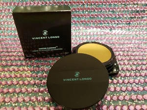 Vincent Longo Water Canvas Creme to Powder Foundation #4 Soft Amber 2- in lot - Picture 1 of 2