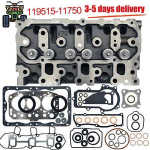 For Yanmar Cylinder Head Assembly TNV70 3TNV70-ASA 3TNV70-HGE 119515-11750 - Picture 1 of 10