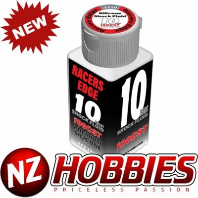 RACER EDGE 10 Weight, 100cSt, 70ml 2.36oz Pure Silicone Shock Oil # RCE3210 - Image 1 of 2