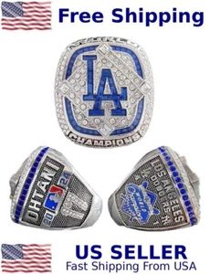 SHOHEI OHTANI #17 – 2024 LOS ANGELES DODGERS WORLD SERIES CHAMPIONSHIP RING - Picture 1 of 3