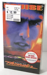Days of Thunder Factory Sealed VHS Tape, Tom Cruise, 1990 Paramount New Sealed - Picture 1 of 3