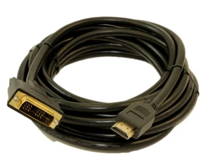 15ft HDMI/DVI-D Combination Cable (30 AWG Gold Plated - Picture 1 of 3