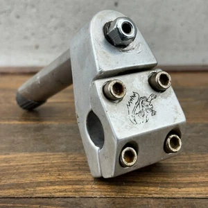 Mongoose Stem Old School BMX Freestyle Potts Neck Quill Silver Top Maurice 2009 - Picture 1 of 16