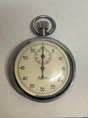 Vintage Agat Stopwatch Pocket USSR Soviet Chronograph Mechanical Sport- Working - Image 1 of 4