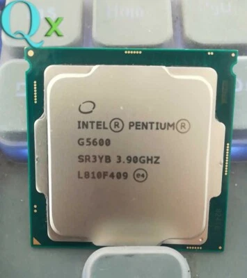 8Th Gen Intel Pentium G5600 LGA 1151 CPU Processor Dual-Core 3.9 GHz SR3YB - Image 1 of 2