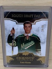LUKE KUNIN 2017-18 Exquisite Collection Rookie Draft Day #18/99 RDD-LK