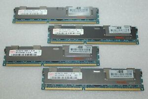 Hynix 16GB (4X4GB) 4RX8 PC3-8500R DDR3 HMT151R7BFR8C-G7 ECC Server RAM Memory