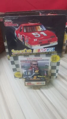 Racing Champions NASCAR #2 1992 oxidado Wallace Pontiac Stock Car nuevo 1/64 diecast Foto 1 de 2