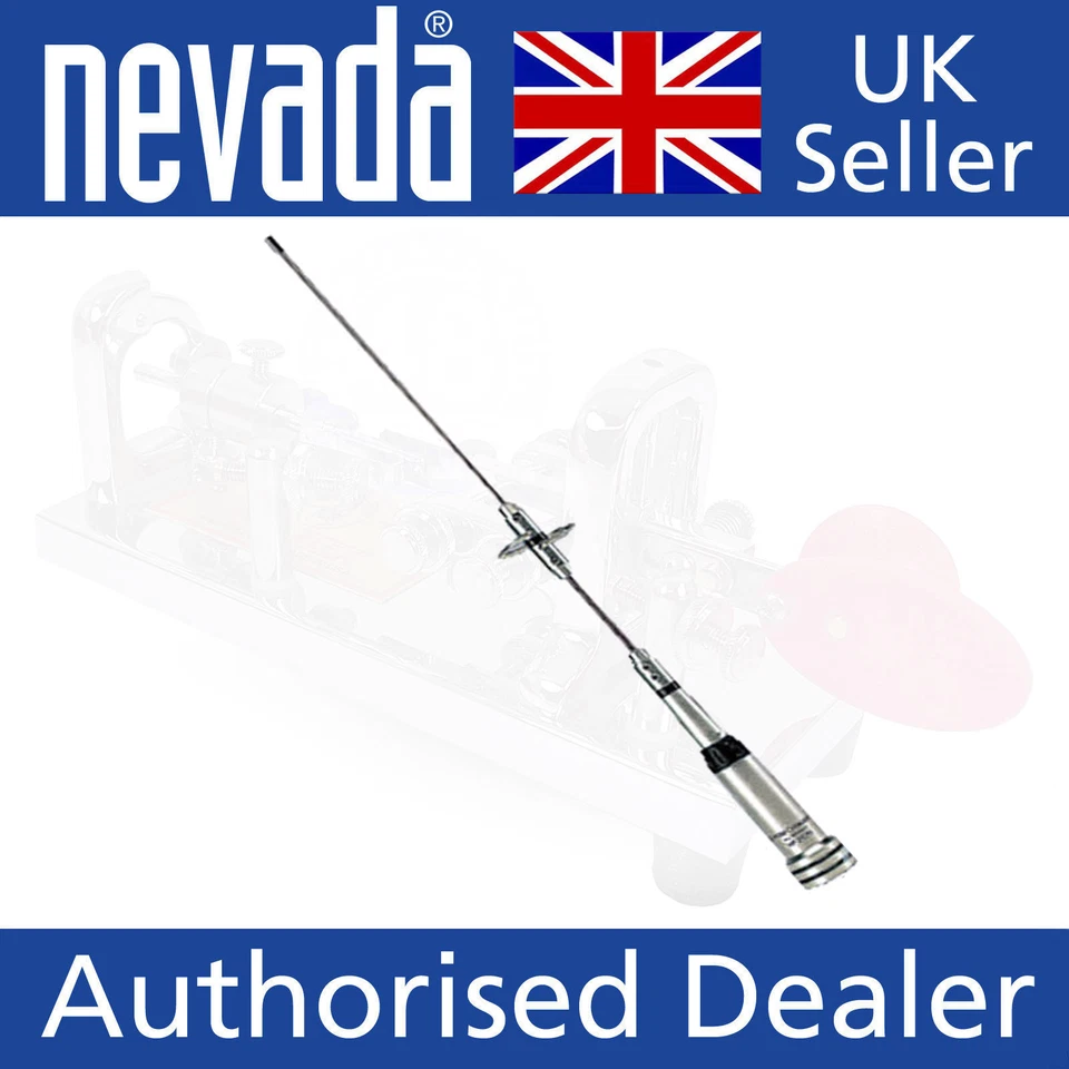 Sirio HP2070 dualband VHF/UHF 145/433MHz mobile whip antenna - Image 1 of 1