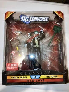 DC UNIVERSE 2010 MATTEL TRU HARLEY QUINN & JOKER CLASSICS MAD LOVE 6” FIGURE BOX - Picture 1 of 2