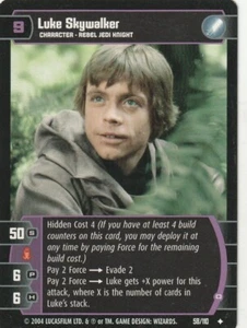 STAR WARS TCG WOTC RETURN OF THE JEDI LUKE SKYWALKER (O) 58/110 GEM MINT - Picture 1 of 2