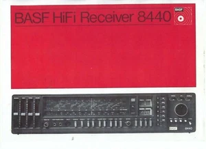 BASF Bedienungsanleitung für HiFi Receiver 8440 deutsch  Copy - Picture 1 of 1