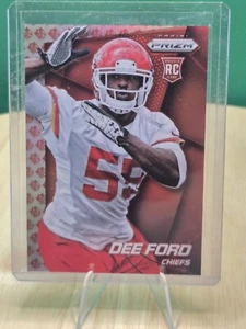 2014 Prizm Football NFL Logo Prizm Dee Ford #249 Rookie RC /75 KC Chiefs NFL 🔥 - Picture 1 of 2