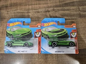 Hot Wheels International Super Treasure Hunt & Regular 2017 Camaro Zl1 - Picture 1 of 6