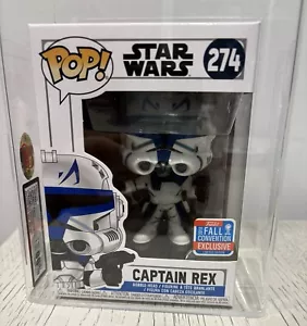 Funko Pop 2018 NYCC Convention Exclusive Captain Rex #274 Authentic UKG 90 - Bild 1 von 4