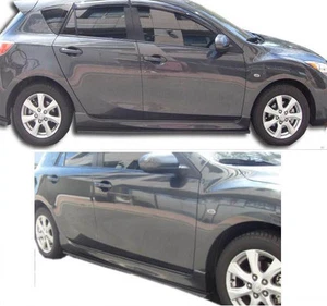 MAZDA 3 2009-EN ADELANTE 5 PUERTAS DIVISORES LATERALES ALFÉIZAR EXTENSIONES DE LABIOS PLÁSTICO ABS Y2149 - Imagen 1 de 3