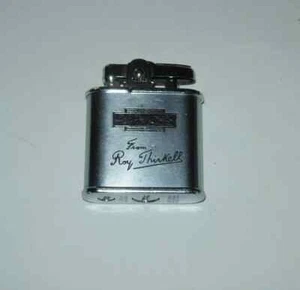 RONSON WHIRLWIND LIGHTER SIGNED BY DESIGNER ROY THIRKELL - Picture 1 of 11