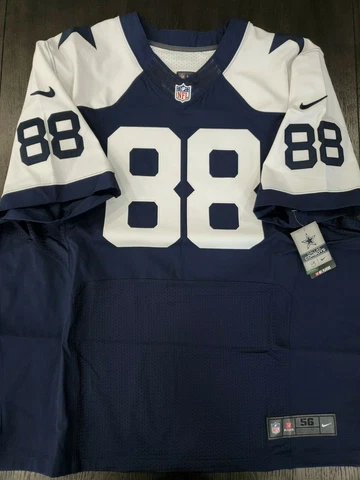 Dallas Cowboys Dez Bryant #88 Nike Elite Authentic Throwback Jersey St 990710464 Cover