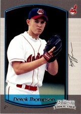 2000 Bowman Draft Picks & Prospects Derek Thompson Rookie Cleveland Indians #23