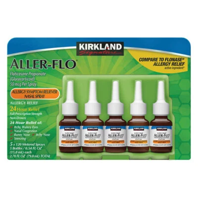 Kirkland Aller-Flo 鼻喷雾 Fluticasone Flonase 过敏缓解 15.8 毫升 03/2026 — 第 1/4 张图片