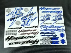 GSX 1300R Hayabusa motorcycle fairing stickers decals set for Suzuki gsx1300R - Picture 1 of 6