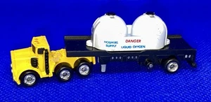 Vintage Funrise Micro Action LIQUID OXYGEN Big Rig Semi Truck Trailer 1989 - Picture 1 of 5