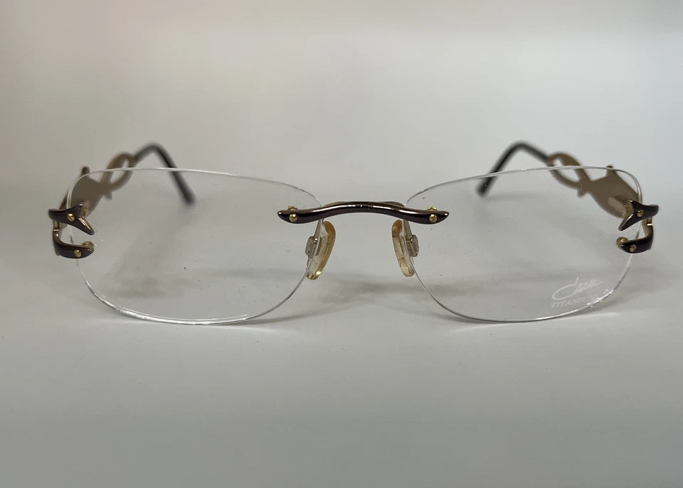 Auténtico marco de gafas de titanio CAZAL M #1053 S54[]16-135 mm Alemania Foto 1 de 4