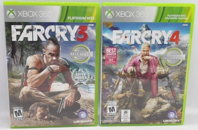XBOX 360 Far Cry Bundle of 2: Far Cry 3 & Far Cry 4 CIB - Image 1 of 4