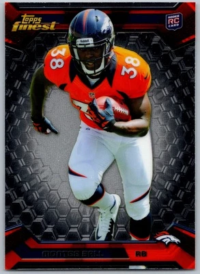 2013 Finest 120 Montee Ball    RC Denver Broncos Football Card - Image 1 of 2