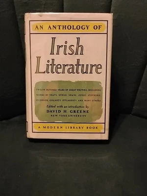 An Anthology Of Irish Literature Modern Library 1954 Foto 1 de 4