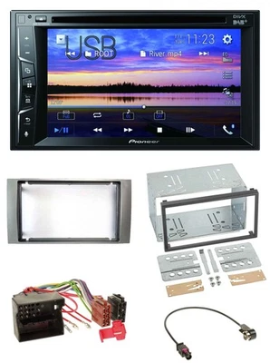Pioneer Bluetooth 2DIN USB DVD DAB MP3 Autoradio für Ford Galaxy Focus C-Max S-M - Bild 1 von 4