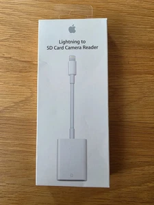 Genuine Apple A1595 Lightning To SD Card Camera Reader For iPad Pro 10.5" / 9.7" - Picture 1 of 1