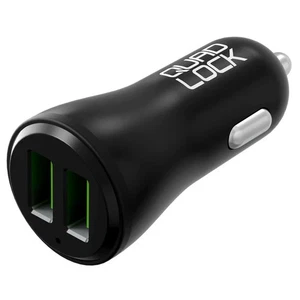 QUAD LOCK DUAL USB 12V CAR CHARGER - Photo 1 sur 4