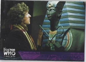 Doctor Who Timeless Purple Parallel #/50, Base Card #22, PYRAMIDS OF MARS - Picture 1 of 1