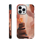 Pokemon 151 Charmander style iPhone Case | Tough case with wrap around print