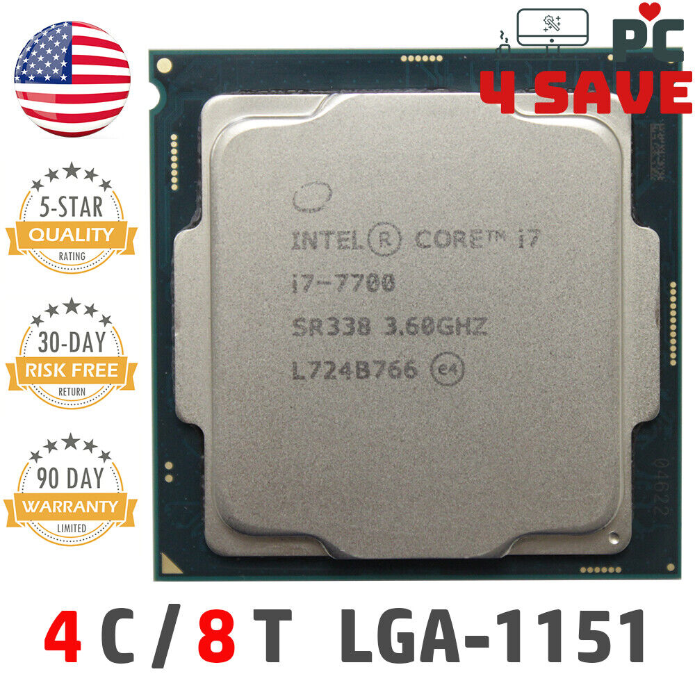 More than 3.5 GHz Intel Core i7-7700 Processor Model More than 3.5 GHz Intel Core i7-7700 Processor Model