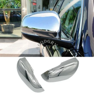 2P Chrome Replacement Rearview Mirror Housing Cover Trim For Jaguar XE 2015-2019 - Bild 1 von 8