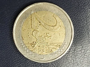 2002 2€ 2 € GREECE 2 Euro Bimetallic Coin with "S" on the STAR S Mint (Finland)! - Picture 1 of 2