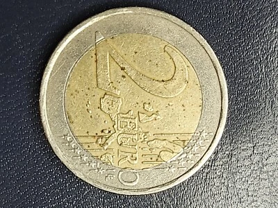 2002 2€ 2 € GREECE 2 Euro Bimetallic Coin with "S" on the STAR S Mint (Finland)! - Image 1 of 2