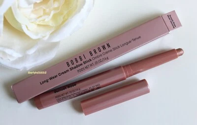 Bobbi Brown Long-Wear Cream Shadow Stick SUNSET ROSE 0.05 Oz FULL SIZE New Boxed - Image 1 of 2