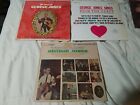 Lp Record Album George Jones Lot Of 3 'From The Heart' 'Best Of' 'Story' 2 Lp