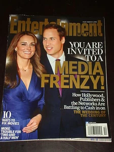 ENTERTAINMENT WEEKLY 2011, Prince William, Kate Middleton, Michael Fassbender - Bild 1 von 1